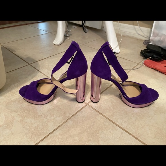 Jessica Simpson Shoes - Jessica Simpson Purple platform heels